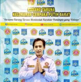 Baehaqi Alanawa, S.Pd, Ketua Karang Taruna Kelurahan Cempaka Putih Barat